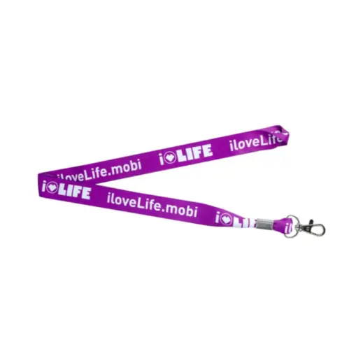 Dye Sublimation Lanyard With Spring Hook